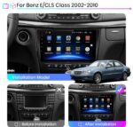 Navigație Mercedes E-Class W211, G-Class W463, CLK W209, CLS 2002-2010