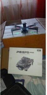 Dronă P8 4K Neagră cu LED & Infraroșu | Cameră 4K | Transmisie 5G & Evitare Obstacole