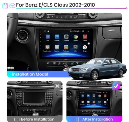 Navigație Mercedes E-Class W211, G-Class W463, CLK W209, CLS 2002-2010